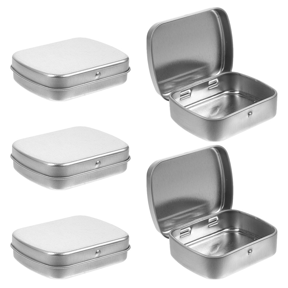 5 sztuk przenośnych metalowych – Tin Container Lid recenzja i cena