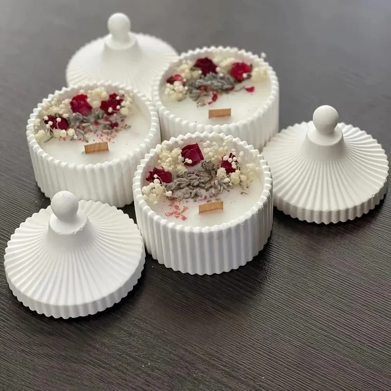 2 szt. silikonowa forma do świ – Candle Making Jars With Lids recenzja i cena